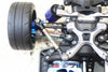 Traxxas Ford GT 4-Tec 2.0 (83056-4) Titanium Rear Tie Rods With Stabilizer - 7Pc Set Blue