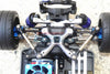 Traxxas Ford GT 4-Tec 2.0 (83056-4) Titanium Rear Tie Rods With Stabilizer - 7Pc Set Blue