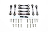 Traxxas Ford GT 4-Tec 2.0 (83056-4) Aluminum Tie Rods - 9Pc Set Gray Silver