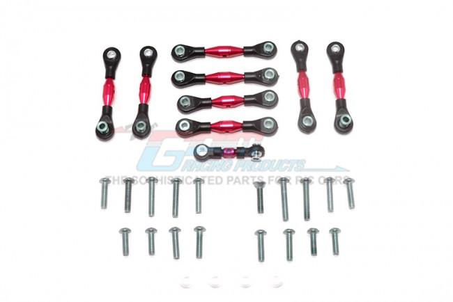 Traxxas Ford GT 4-Tec 2.0 (83056-4) Aluminum Tie Rods - 9Pc Set Red