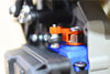 Aluminum Servo Saver With Aluminum Steering Link For 1/10 Traxxas Ford GT 4-Tec 2.0 83056-4 / 4-Tec 3.0 93054-4 - 6Pc Set Orange