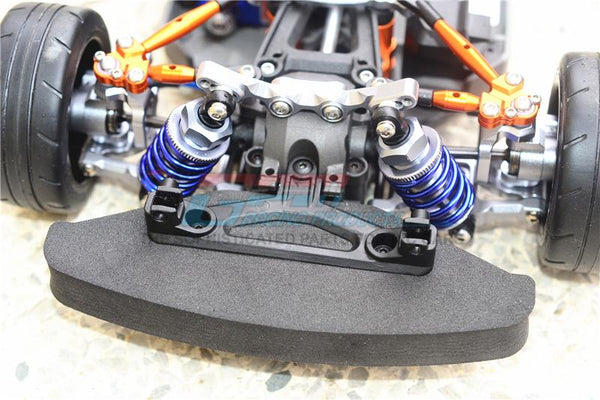 Aluminium Motorhalterung Mit Kühlrippen Für Traxxas 4-Tec 2.0/3.0 – In Blau