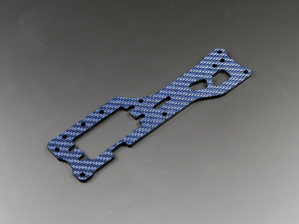 HPI Trophy 4.6 Graphite Upper Chassis (Multiple Colors) - 1Pc Blue