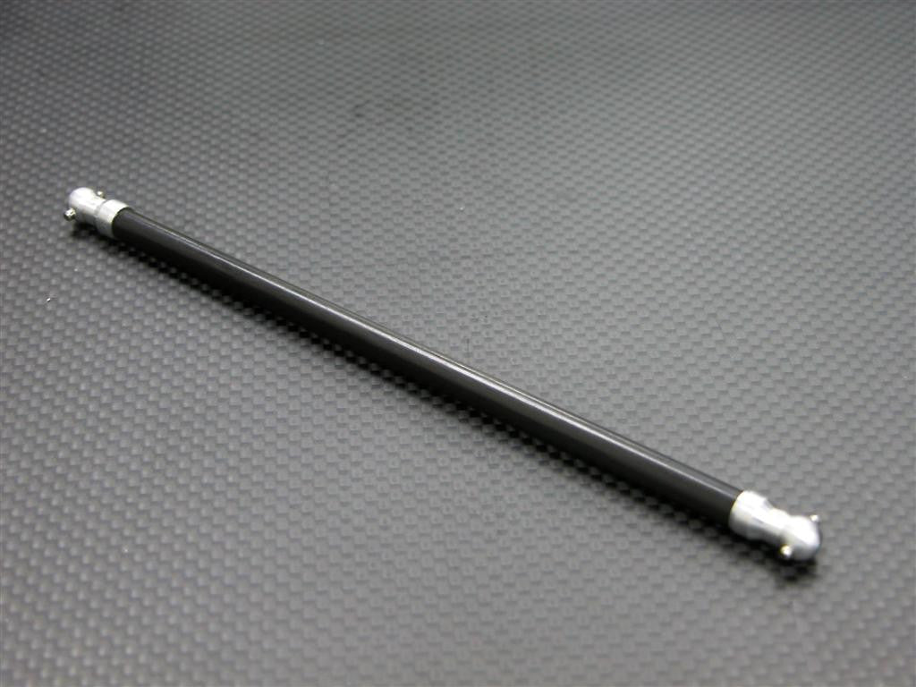 Tamiya TT-01 & TT-01D Graphite Main Shaft With Aluminum Ends - 1Pc Silver