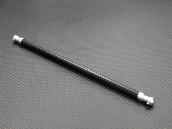 Tamiya TT-01 & TT-01D Graphite Main Shaft With Aluminum Ends - 1Pc Silver