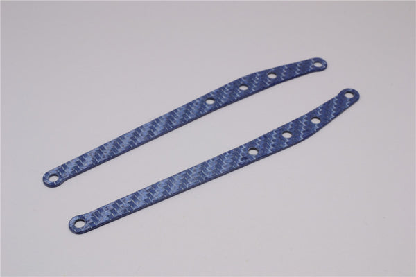 Axial Yeti Graphite Rear Links Stiffeners - 1Pr Blue