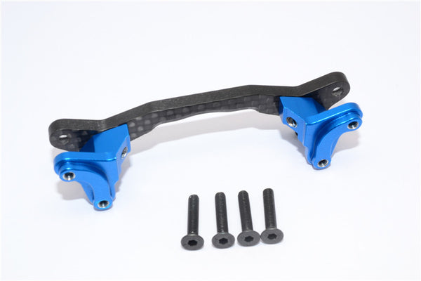 Axial Yeti Graphite + Aluminum Steering Assembly Rod - 1 Set Blue