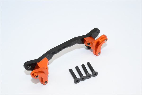 Axial Yeti Graphite + Aluminum Steering Assembly Rod - 1 Set Orange