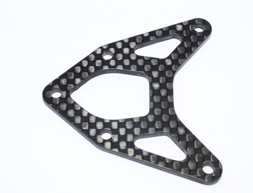 Axial Yeti XL Monster Buggy Graphite Front Upper Plate - 1Pc Black