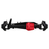 Aluminum Front & Rear Axle Housing For 1/6 RC Crawler Car Axial SCX6 Jeep JLU Wrangler Upgrade Parts - Black