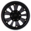Metal 1.9" Beadlock Alloy Wheel Rim 9-Spokes for 1/10 RC Crawler Traxxas TRX4 Axial SCX10 90046 AXI03007 Redcat Gen8 - 4Pc Gray
