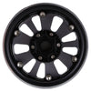 Metal 1.9" Beadlock Alloy Wheel Rim 9-Spokes for 1/10 RC Crawler Traxxas TRX4 Axial SCX10 90046 AXI03007 Redcat Gen8 - 4Pc Gray