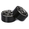 Metal 1.9" Beadlock 5-Spokes Wheel Rim Hub for 1/10 RC Crawler Traxxas TRX4 Axial SCX10 90046 Defender D90 D110 - 4Pc Set Grey