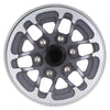 52*28mm Beadlock 1.9" Alloy Wheel Rim Hub for 1/10 RC Crawler Axial SCX10 90046 Traxxas TRX4 Redcat Gen8 - 4Pc Gray