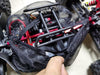 Zipper-Type Waterproof Cover Protective Chassis Dirt Dust Resist Guard Cover for 1/8 ARRMA KRATON EXB Rc Car Upgrade Parts - 1 Set Black