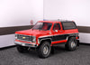 Full Interior Body Shell Cab Seat Kit for 1/10 RC Crawler Car Traxxas TRX4 1979 Blazer - Red