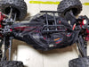 Zipper-Type Waterproof Cover Protective Chassis Dirt Dust Resist Guard Cover for 1/8 ARRMA KRATON EXB Rc Car Upgrade Parts - 1 Set Black