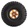 120*42mm 1.9" Wheel Rims Tires Set for 1:10 RC Rock Crawler Car Traxxas TRX4 Axial SCX10 90046 Redcat Gen8 - 4Pc Gold