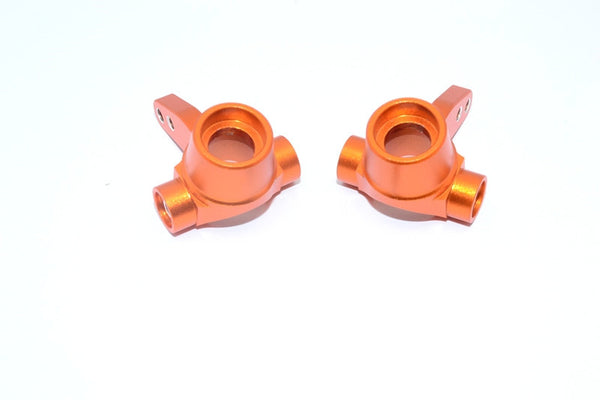 Tamiya M1025 Hummer Aluminum Front Knuckle Arm - 1Pr Orange