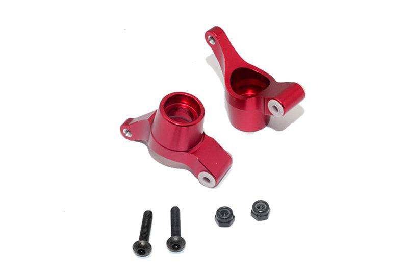 Tamiya M1025 Hummer Aluminum Rear Knuckle Arm - 1Pr Set Red