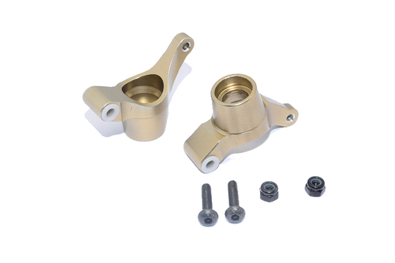 Tamiya M1025 Hummer Aluminum Rear Knuckle Arm - 1Pr Set Titanium
