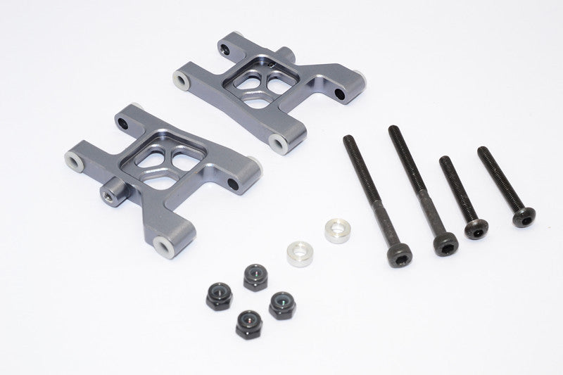 Tamiya M1025 Hummer Aluminum Front Lower Arm - 1Pr Gray Silver