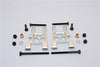 Tamiya M1025 Hummer Aluminum Front Lower Arm - 1Pr Silver