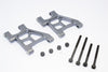 Tamiya M1025 Hummer Aluminum Rear Lower Arm - 1Pr Gray Silver