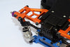 Tamiya M1025 Hummer Aluminum Rear Lower Arm - 1Pr Blue