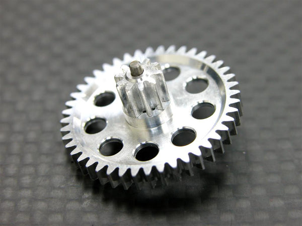 Kyosho Mini-Z Monster Aluminum-7075 Main Gear (Inner-10T, Outer-44T) - 1Pc Silver