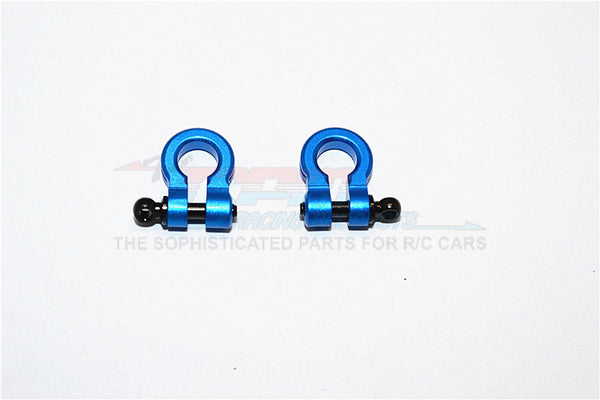 Aluminum Hook For Crawler, Jeep, Trucks Models - 2Pcs Set Blue