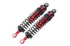 Aluminum 6061-T6 Front Adjustable Spring Dampers (102mm) For LOSI 1/10 Hammer Rey U4 Rock Racer-LOS03030 Upgrades - Red