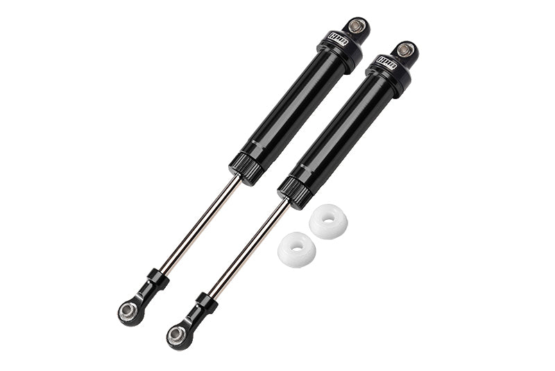 Aluminium 6061-T6 Rear Internal Dampers (140mm) For LOSI 1/10 Hammer Rey U4 Rock Racer-LOS03030 Upgrades - Black