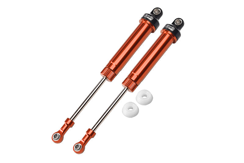 Aluminium 6061-T6 Rear Internal Dampers (140mm) For LOSI 1/10 Hammer Rey U4 Rock Racer-LOS03030 Upgrades - Orange