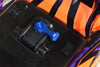Aluminum Body Shell Lock For 1:10 Traxxas HOSS 4X4 VXL / E-Revo 2.0 VXL / Rustler 4X4 VXL / MAXX - 3Pc Set Orange
