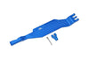 Traxxas Hoss 4X4 VXL (90076-4) Aluminum Battery Hold-Down - 3Pc Set Blue