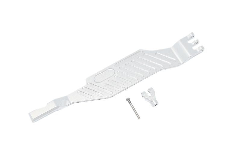 Traxxas Hoss 4X4 VXL (90076-4) Aluminum Battery Hold-Down - 3Pc Set Silver