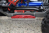 Traxxas Hoss 4X4 VXL (90076-4) Aluminum Chassis Nerf Bars - 6Pc Set Red