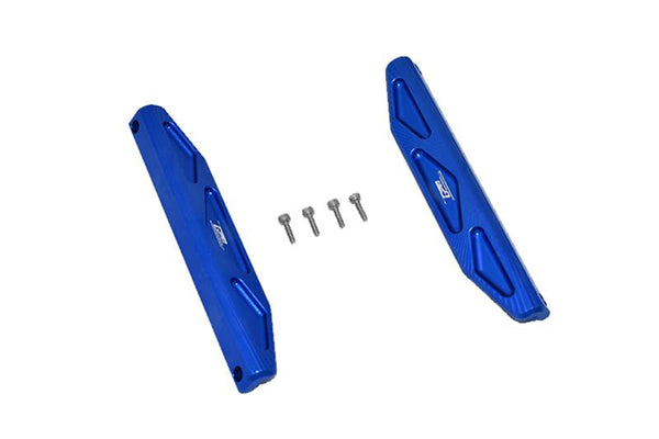 Traxxas Hoss 4X4 VXL (90076-4) Aluminum Chassis Nerf Bars - 6Pc Set Blue