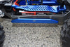 Traxxas Hoss 4X4 VXL (90076-4) Aluminum Chassis Nerf Bars (Longer Version) - 6Pc Set Blue