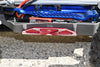 Traxxas Hoss 4X4 VXL (90076-4) Aluminum Chassis Nerf Bars (Silver Inlay Version) - 2Pc Set Orange