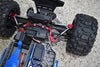 Aluminum Front Tie Rods With Stabilizer For C Hub For 1/10 Traxxas HOSS 4X4 VXL 90076-4 - 11Pc Set Black