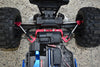 Aluminum Front & Rear Tie Rods With Stabilizer For 1/10 Traxxas HOSS 4X4 VXL 90076-4 - 24Pc Set Black