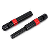 Metal Steel Heavy-Duty Drive Shaft For 1/6 Axial SCX6 Jeep JLU Wrangler Upgrade Parts - 2Pc Red