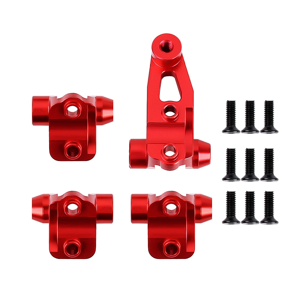 RX4 Metal Axle Mount Set Suspension Links Stand for RC Crawler Car Traxxas TRX-4 8227 Upgrade Parts - Red