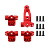 RX4 Metal Axle Mount Set Suspension Links Stand for RC Crawler Car Traxxas TRX-4 8227 Upgrade Parts - Red