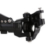 Aluminum Front & Rear Axle Housing For 1/6 RC Crawler Car Axial SCX6 Jeep JLU Wrangler Upgrade Parts - Black