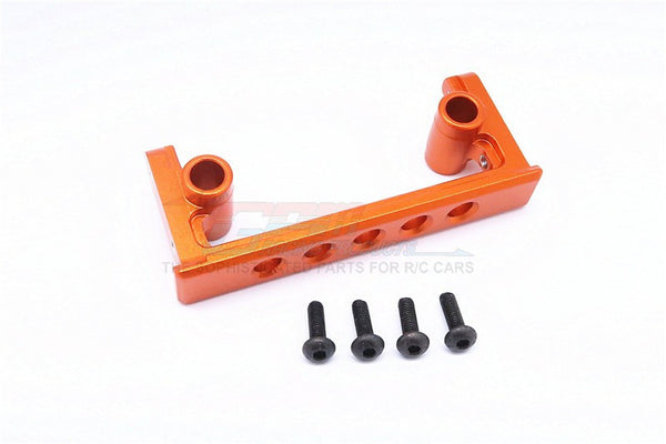 Vaterra K5 Blazer Ascender Aluminum Rear Chassis Link Mount - 1Pc Set Orange