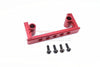 Vaterra K5 Blazer Ascender Aluminum Rear Chassis Link Mount - 1Pc Set Red