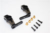 Vaterra K5 Blazer Ascender Aluminum Front Knuckle Arm - 1Pr Set Black